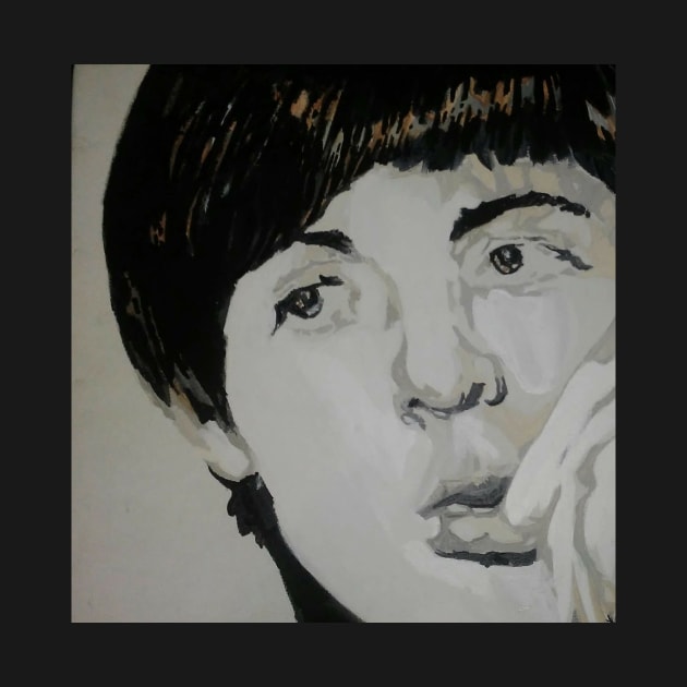 Paul McCartney by Mike Nesloney Art