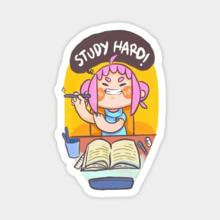 Study Hard Magnet