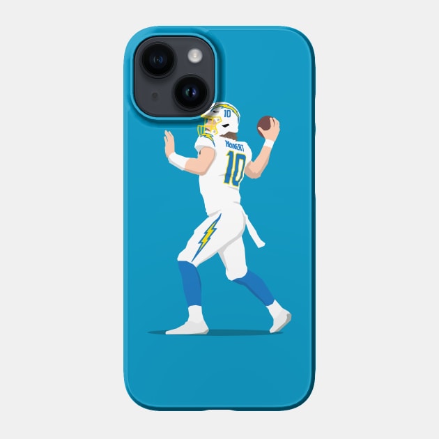 justin herbert phone case