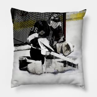 Eyeing the Puck Pillow