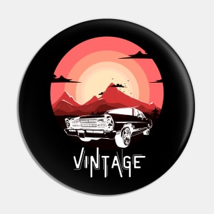 80s Car Pin