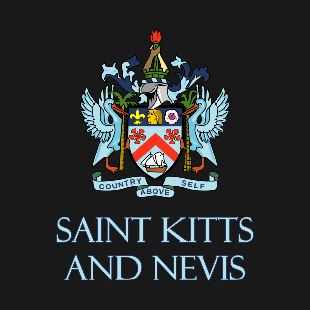 Saint Kitts and Nevis - Coat of Arms Design by Naves