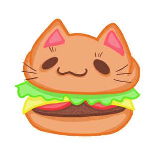 Burger Cat T-Shirt