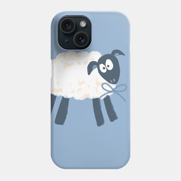 Cute sheep Phone Case by Mimie20