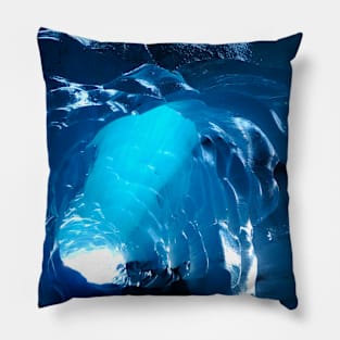 Sunshine in the ice cave Pillow