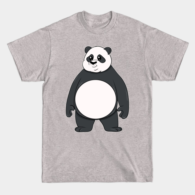 Discover Mr. Panda and his bamboo shoots - Panda - T-Shirt