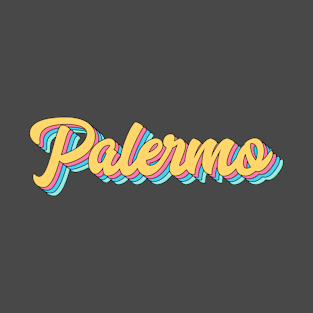 Palermo Retro Script T-Shirt