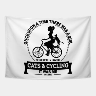 Once Upon A Time There Was A Girl Who Really Loved Cycling It Was Me The End Tapestry