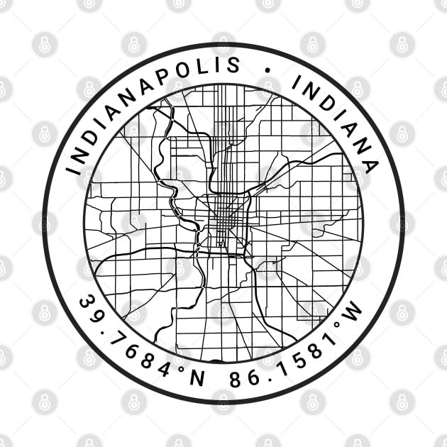 Indianapolis Map by Ryan-Cox