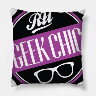 RU Geek Chic Bottle Cap design Pillow