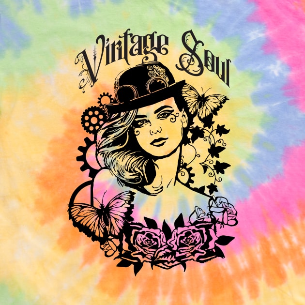 Vintage Soul Steampunk Girl by TAS Illustrations and More