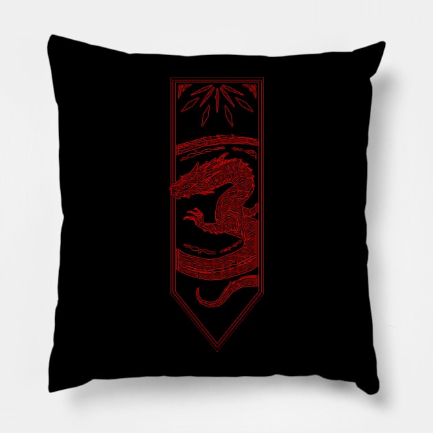 dragon Pillow by arxitrav