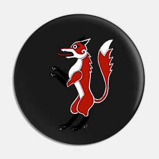 Celtic Fox Pin