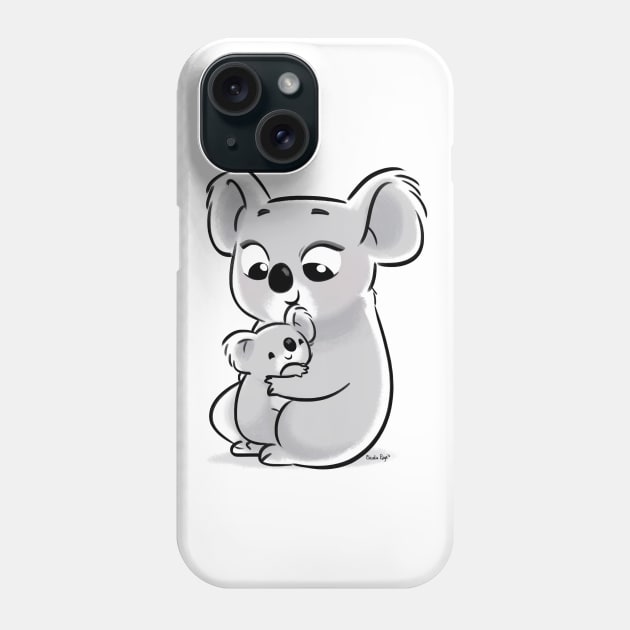 Mommy and Joey Phone Case by cloudr93