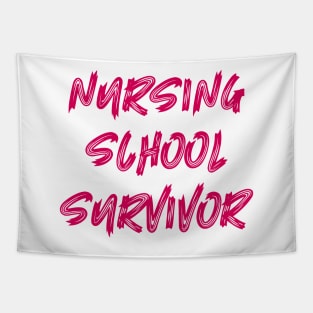 Nursing School Survivor Tapestry