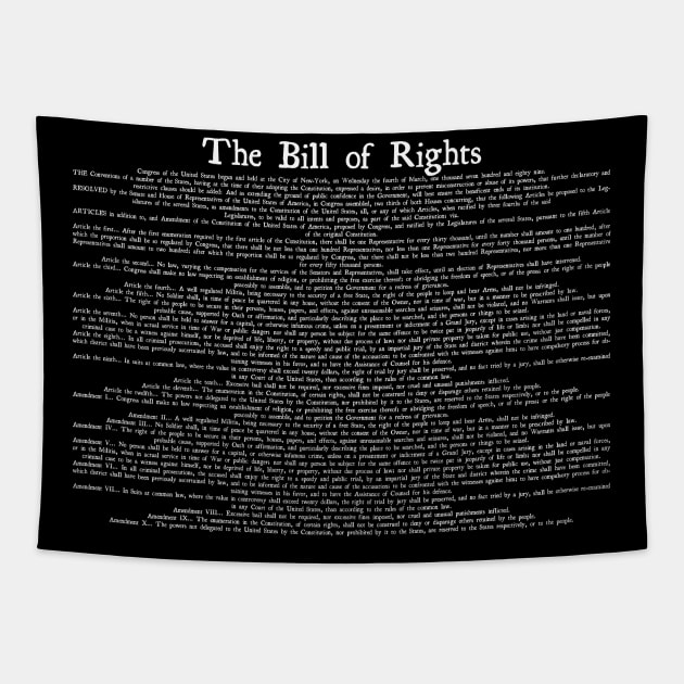 Bill of Rights Tapestry by Sanctuary Armaments