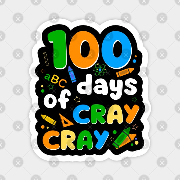 100 Days of Cray Pencils Cray Magnet by JustBeSatisfied