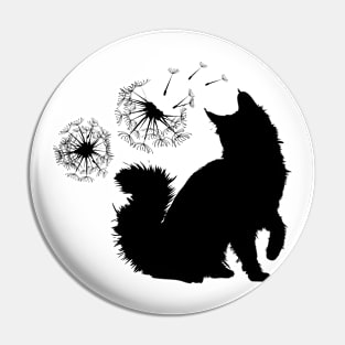 Sweet cat nice gift idea for cat lovers Pin