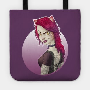 Alt-Fashion Cat Girl Tote