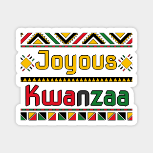 Joyous Kwanzaa Magnet