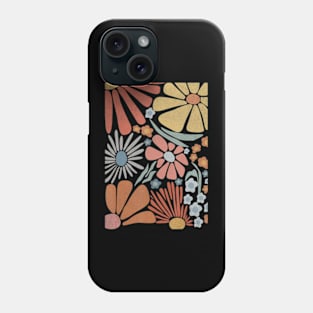 Colorful Summer Groovy Floral Phone Case