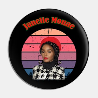 janelle monae make me feel t shirt red Pin