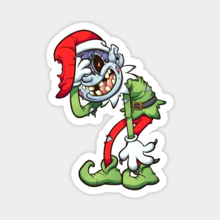 Zombie Elf Magnet