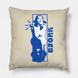 Bjork +++ 80s vintage Pillow