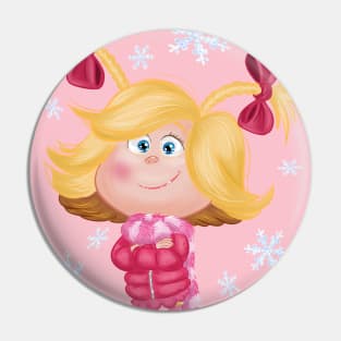 Cindy Christmas Winter Lou Pin