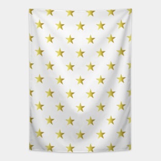 GOLD Star Pattern Tapestry