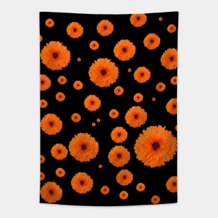 Little orange flowers Tapestry