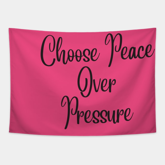 Choosing Peace: Self-Care Empowered Tapestry by UniqueHappiness