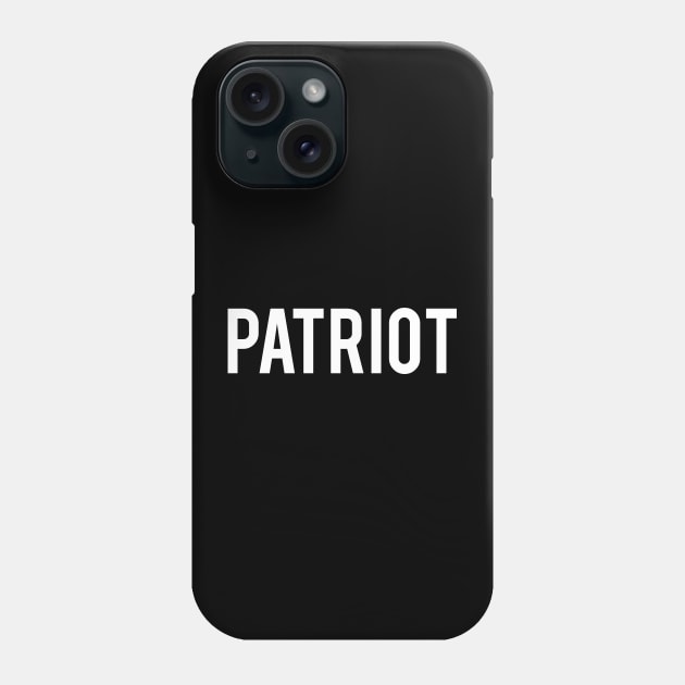 Patriot Phone Case by newledesigns