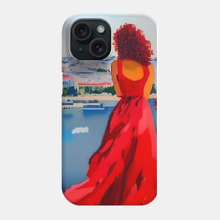 A Rhapsody in Red Phone Case