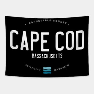 Cape Cod Beach Waves Tapestry