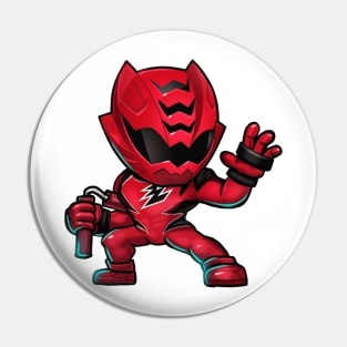 red ranger Pin