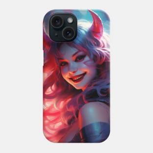 Cute Devil Girl Phone Case