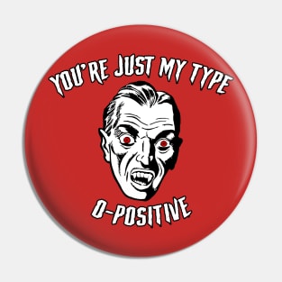 You're Just My Type Pin