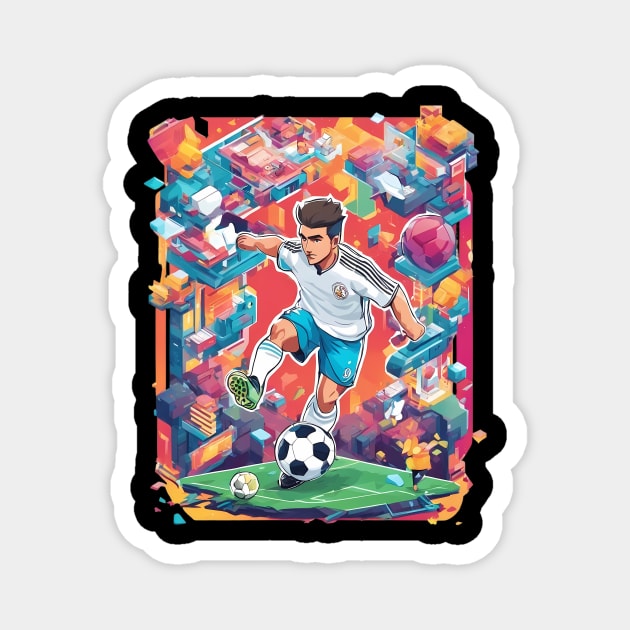 Mexico Soccer Magnet by animegirlnft