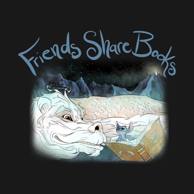 Friends Share Books by Drea D. Illustrations