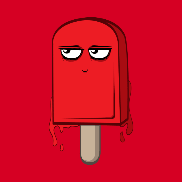 Red Ice Cream by Namarqueza