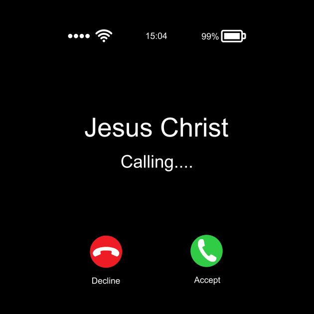 Jesus Christ Calling by StGeorgeClothing