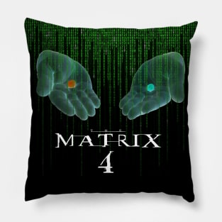 Resurrections Matrix 4 Mens Neo Shirt Neo, Morpheus and Trinity Keanu Reeves Pillow