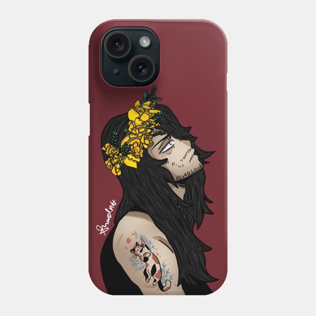 flower crown aizawa Phone Case by Shard Art