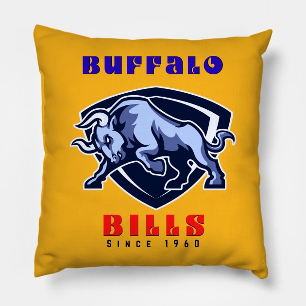 Buffalo Bills Pillow by stylishkhan