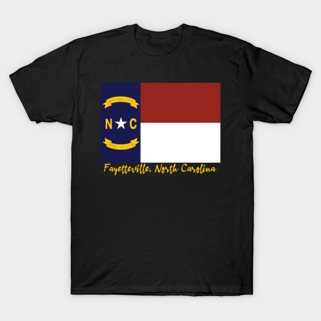 Discover Fayetteville North Carolina - Fayetteville North Carolina - T-Shirt