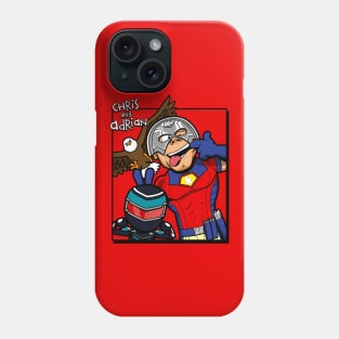 Funny Superheroes Vigilante Retro Vintage Comic Parody Phone Case