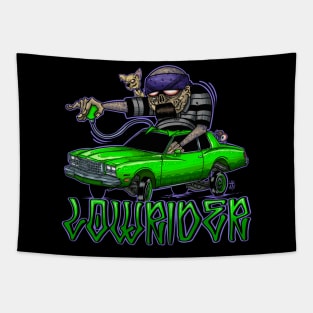 Lowrider vatos monster Tapestry