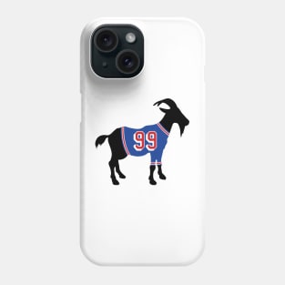 Wayne Gretzky New York Rangers GOAT Phone Case