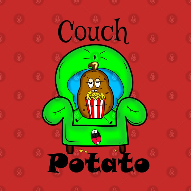 Couch Potato (Chip) by DitzyDonutsDesigns